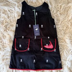 Corduroy Dress w Skull Print Nantucket